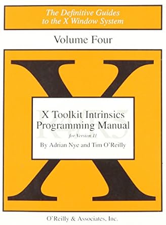 volume 4 x toolkit intrinsics programming manual standard edition 3rd edition adrian nye ,tim o'reilly