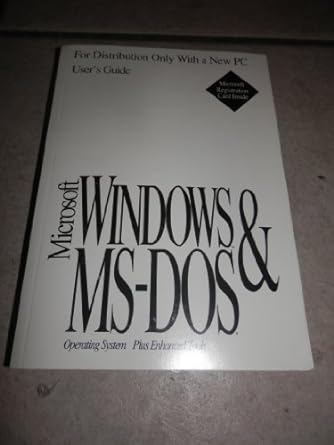 users guides microsoft ms dos and microsoft windows for workgroups 1st edition microsoft b000ntdpf0