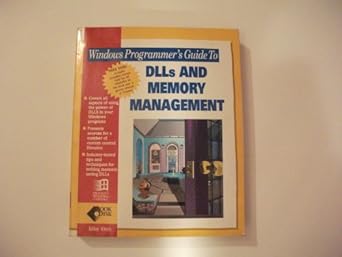 windows programmers guide to dlls and memory management/book and disk pap/dskt edition mike klein 0672302365,