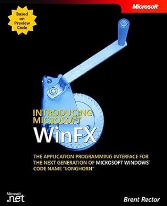 introducing winfx the application programming interface for the next generation of microsoft windows code