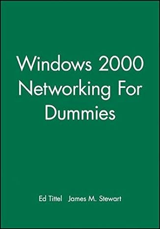 windows 2000 networking for dummies 1st edition ed tittel ,james m stewart 0764508113, 978-0764508110