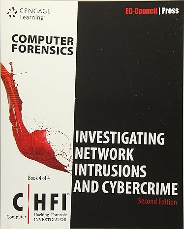 computer forensics investigating network intrusions and cybercrime 2nd edition ec council 1305883500,