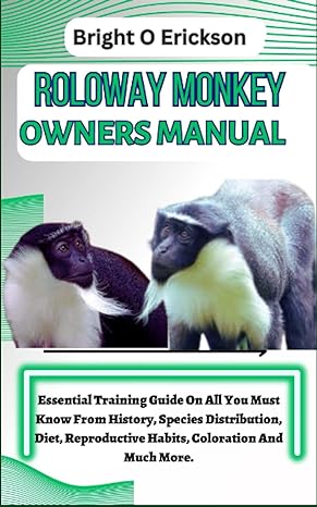 Roloway Monkey Owners Manual Essential Training Guide On All You Must Know From History Species Distribution Diet Reproductive Habits Coloration And Much More