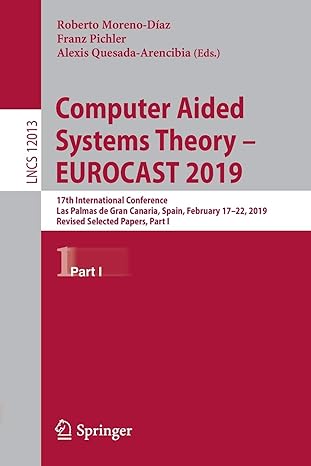 computer aided systems theory eurocast 2019 17th international conference las palmas de gran canaria spain