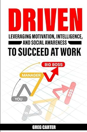 driven leveraging motivation intelligence and social awareness to succeed at work 1st edition greg carter