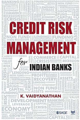 credit risk management for indian banks 1st edition k vaidyanathan 8132111028, 978-8132111023