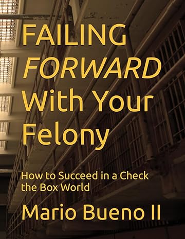failing forward with your felony how to succeed in a check the box world 1st edition mario bueno ii