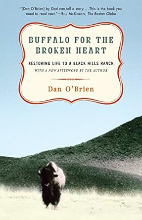buffalo for the broken heart restoring life to a black hills ranch 1st edition dan o'brien 037576139x,