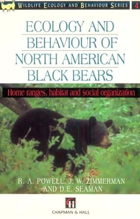 wildlife ecology and behaviour series 4 ecology and behaviour of north american black bears home ranges
