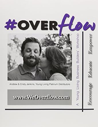 overflow a young living business builder s workshop 1st edition andrew edwin jenkins ,cristy brasher jenkins