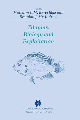 tilapias biology and exploitation 1st edition malcolm c m beveridge, brendan j mcandrew 0792363914,