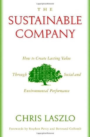 the sustainable company how to create lasting value through social and environmental performance 1st edition