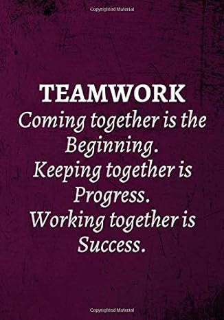 team work coming together is the beginning keeping together is progress working together is success team