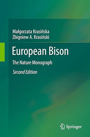 european bison the nature monograph 2nd edition malgorzata krasinska ,zbigniew krasinski 3642429076,