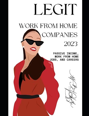 legit work from home companies 2023 1st edition lisa morgan 979-8860990883