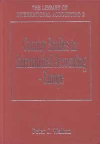 the library of international accounting ser country studies in international accounting europe 1st edition