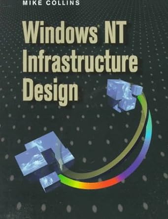 windows nt infrastructure design 1st edition mike collins 1555581706, 978-1555581701