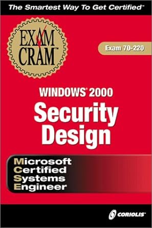 windows 2000 security design microsoft certified systems engineer 1st edition phillip g schein 1576107159,
