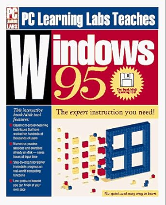 pc learning labs teaches windows 95 1st edition richard scott 1562762664, 978-1562762667