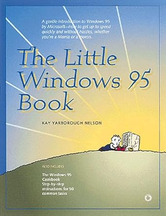 the little windows 95 book 3rd edition kay yarborough nelson 1566091810, 978-1566091817