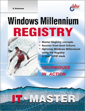 windows millennium registry 1st edition olga kokoreva 1584500786, 978-1584500780