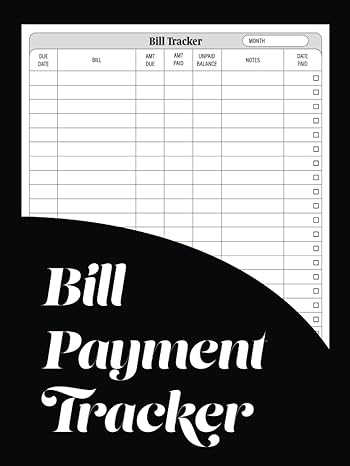 bill payment tracker monthly organizer 1st edition alfred p. hawkins 979-8514993512