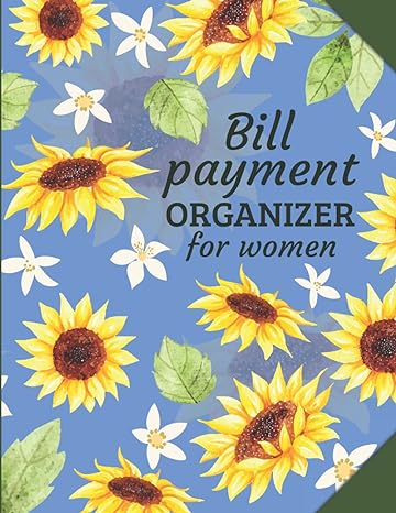 bill payment organizer for women 1st edition sarah g. careon 979-8483127482