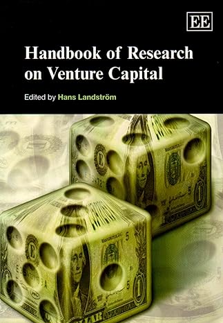 handbook of research on venture capital 1st edition hans landstrom 184844429x, 978-1848444294