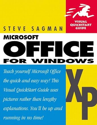 microsoft office xp for windows 1st edition stephen w sagman ,gail taylor 0201741474, 978-0201741476