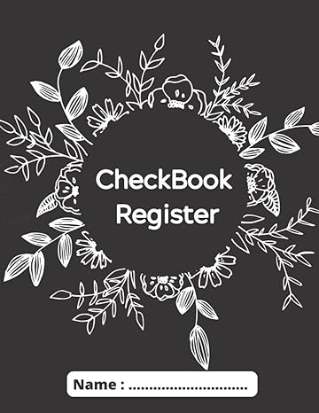 checkbook register 1st edition himmu gudla b0b7qjpq7r