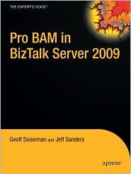 pro bam in biztalk server 2009 1st edition jeff sanders 1430219149, 978-1430219149