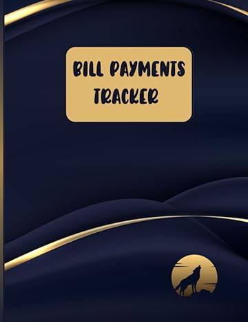 bill payments tracker financial planner log 1st edition wilfrid norris b0cccqy8ns