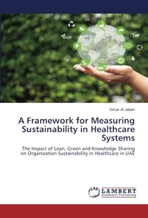 a framework for measuring sustainability in healthcare systems the impact of lean green and knowledge sharing