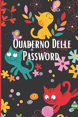 quaderno delle password 1st edition houssy wolf 979-8787463514