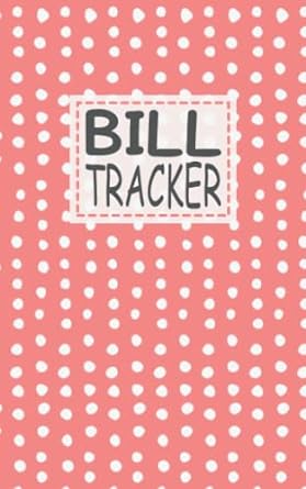 bill tracker 1st edition one go studio 979-8810601883