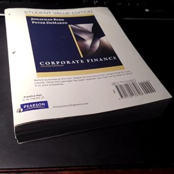 corporate finance student edition jonathan berk ,peter demarzo 0132138794, 978-0132138796