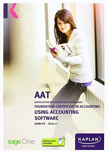 aat using accounting software exam kit 1st edition various 1784155888