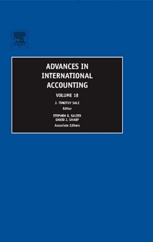 advances in international accounting vol 18 volume 18 hardback book the fast 1st edition j. timothy sale