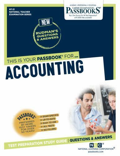 national teacher examination series ser accounting 1st edition national learning corporation 1731884710,