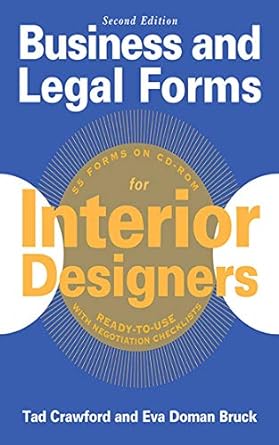 business and legal forms for interior designers 1st edition tad crawford ,eva doman bruck 162153250x,