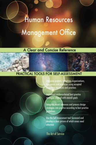 human resources management office a clear and concise reference 1st edition gerardus blokdyk 0655525106,