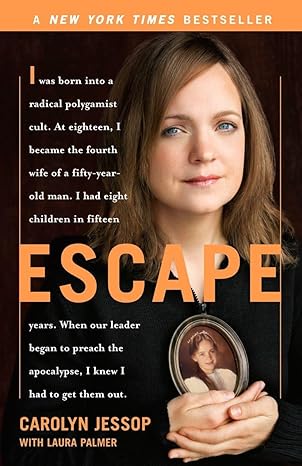 escape a memoir 1st edition carolyn jessop ,laura palmer 0767927575, 978-0767927574