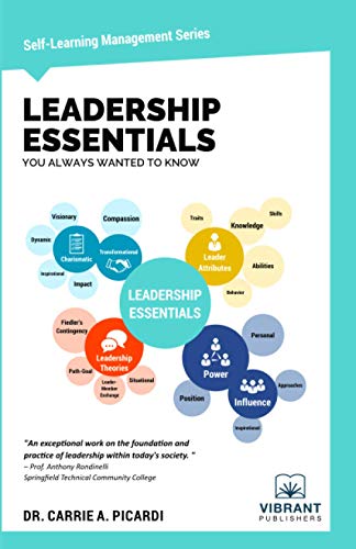 leadership essentials you always wanted to know  publishers, vibrant, picardi, dr carrie 1636510310,