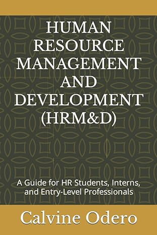 human resource management and development 1st edition calvine odero b0b14gsbjl, 979-8824895568