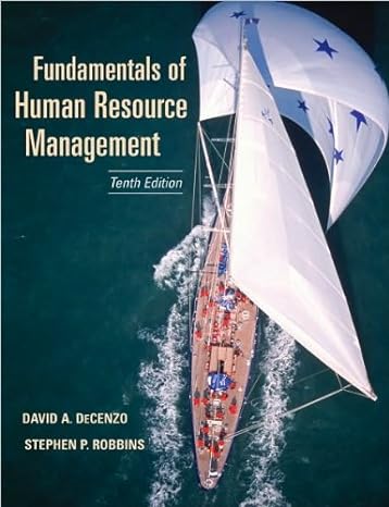 fundamentals of human resource management 10th edition david a decenzo , stephen p robbins b004oi9iji