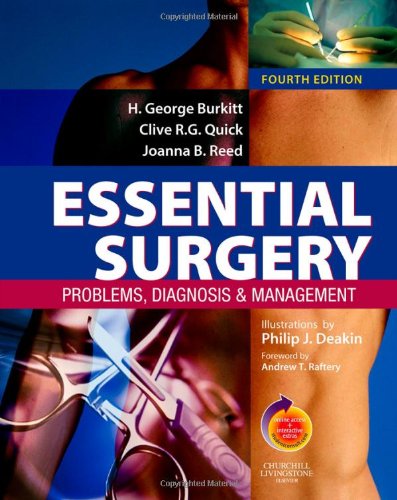 essential surgery problems diagnosis and management with student consult 4th edition burkitt