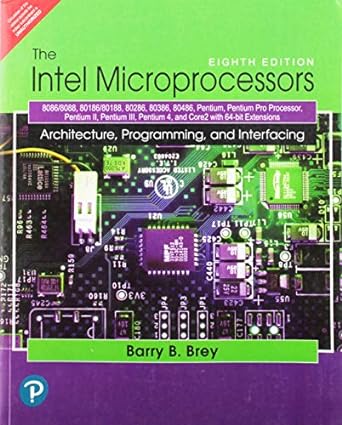 the intel microprocessors 8th edition barry b brey 8131726223, 978-8131726228