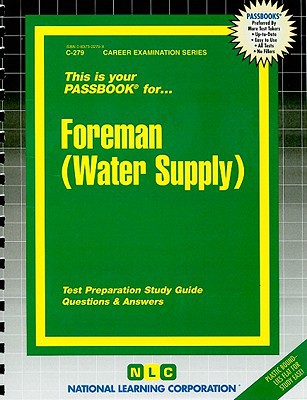 foreman water supply none edition national learning corporation 083730279x, 9780837302799