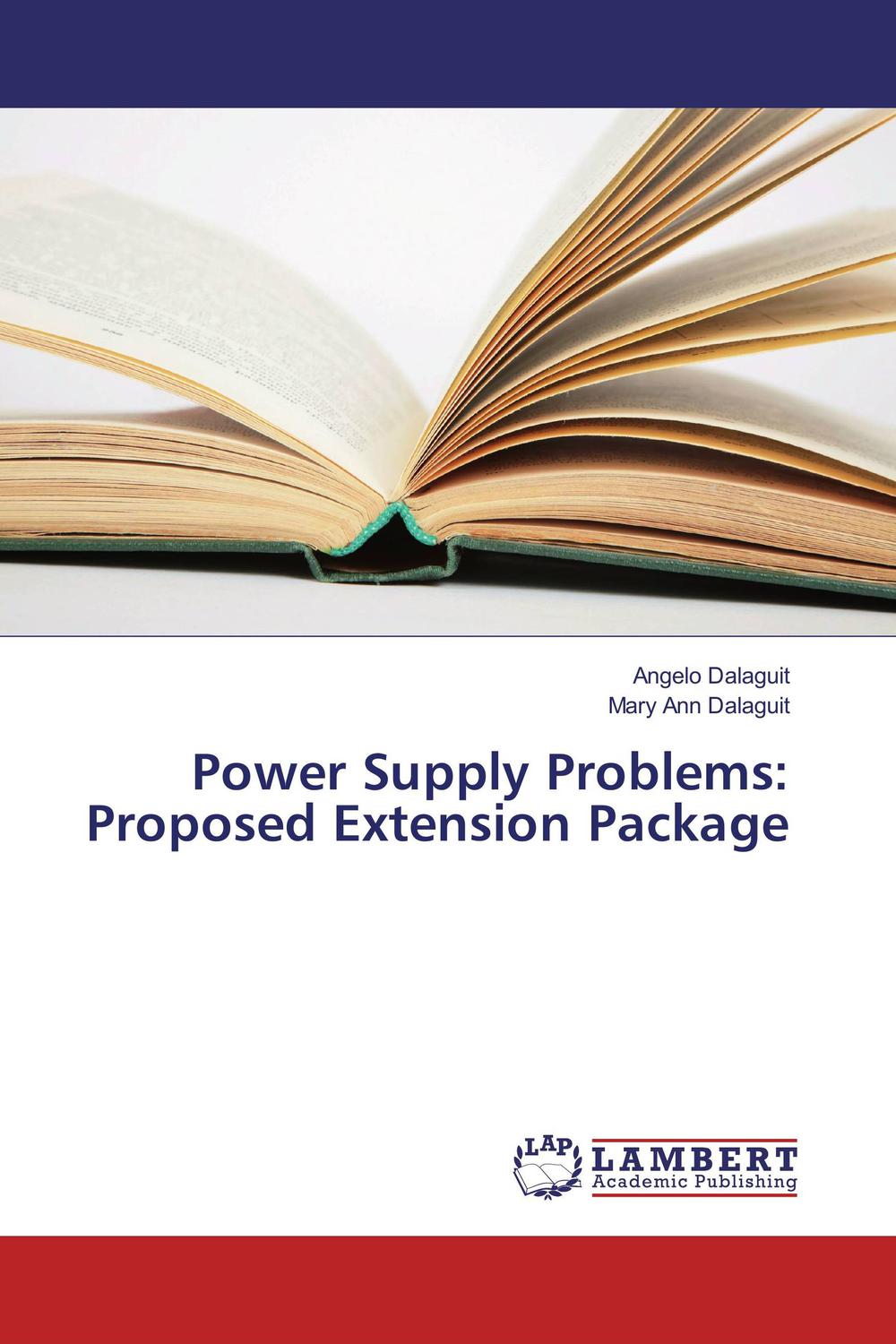 power supply problems proposed extension package 1st edition dalaguit, angelo, mary ann 3330087765,