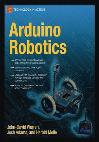 arduino robotics 1st edition john-david warren ,josh adams ,harald molle 1430231831, 978-1430231837